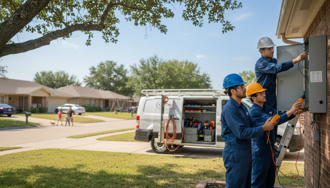 Certified electrician providing emergency electrical services in Swengel, PA